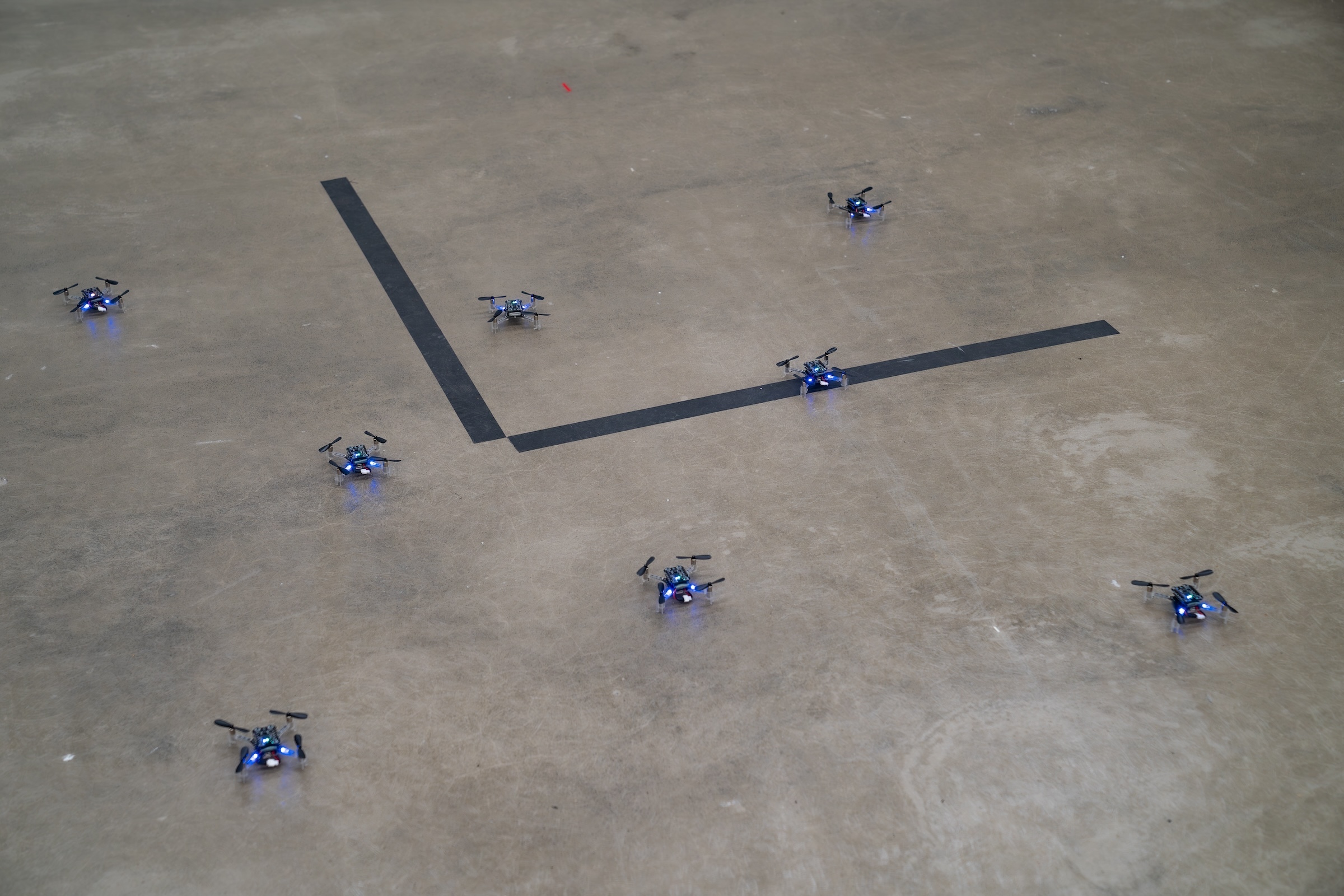 Swapping task for the Crazyflie drone platform using GCBF+